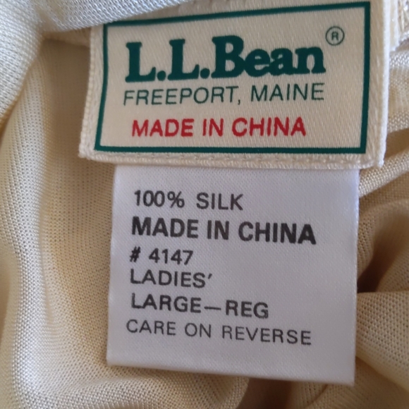 Vintage L.L. Bean Sheer Turtle Neck.             2 - Picture 3 of 7